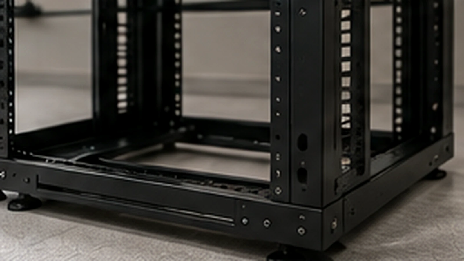 Server & Network Rack Installation in a commercial network environment